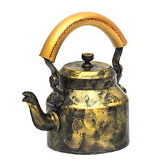 Hand Painted Tea Set : Antiqua Black