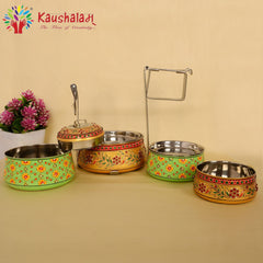 Hand painted Tiffin