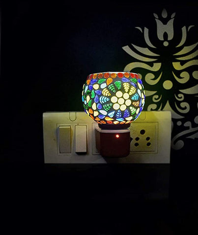 Mosaic Night Lamp + Aroma Burner