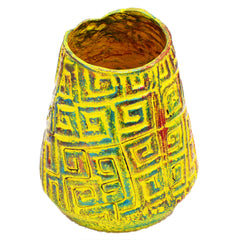Owl Vase : Paper Mache