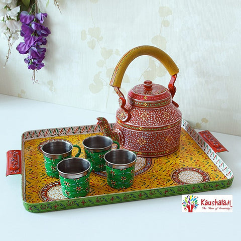 Hand Painted Tea Set : ROYAL