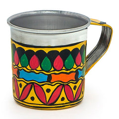 Hand Painted Tea Cups Set of  6 : Madhubani