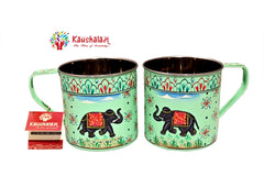 Hand Painted Cup Set