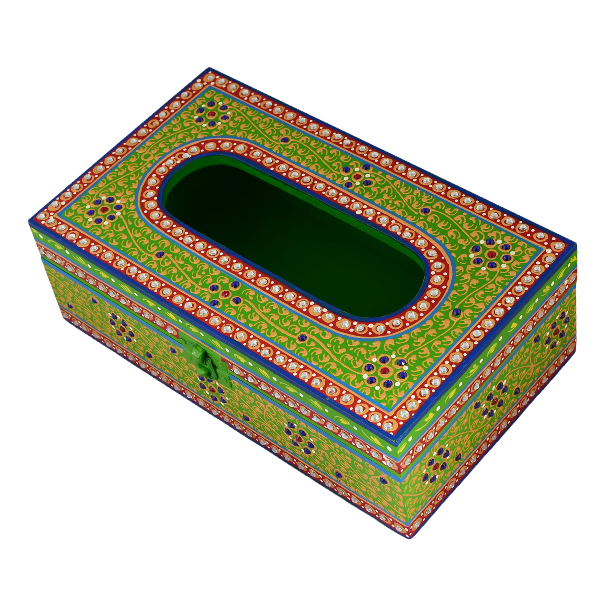  hand painted tissue box 