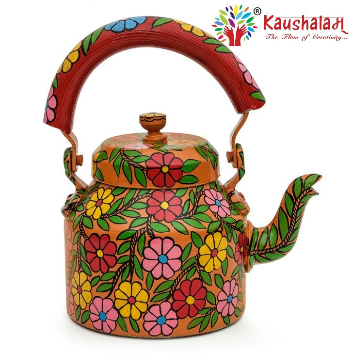 Hand Painted Kettle : Daisy