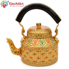 Hand Painted Kettle : Golden Glow