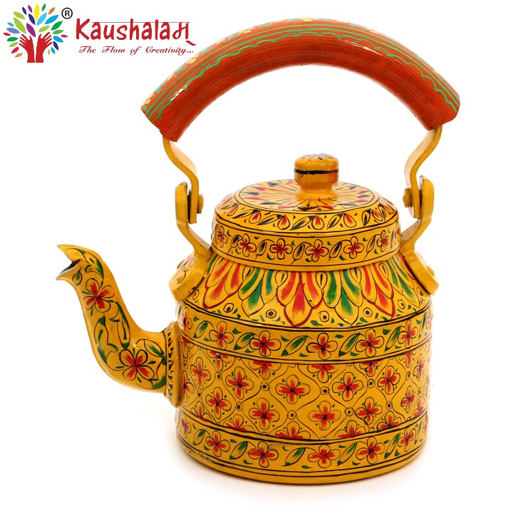 Hand Painted Kettle : "Saanjh" (evening)