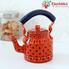 Hand Painted Kettle : The Dusk