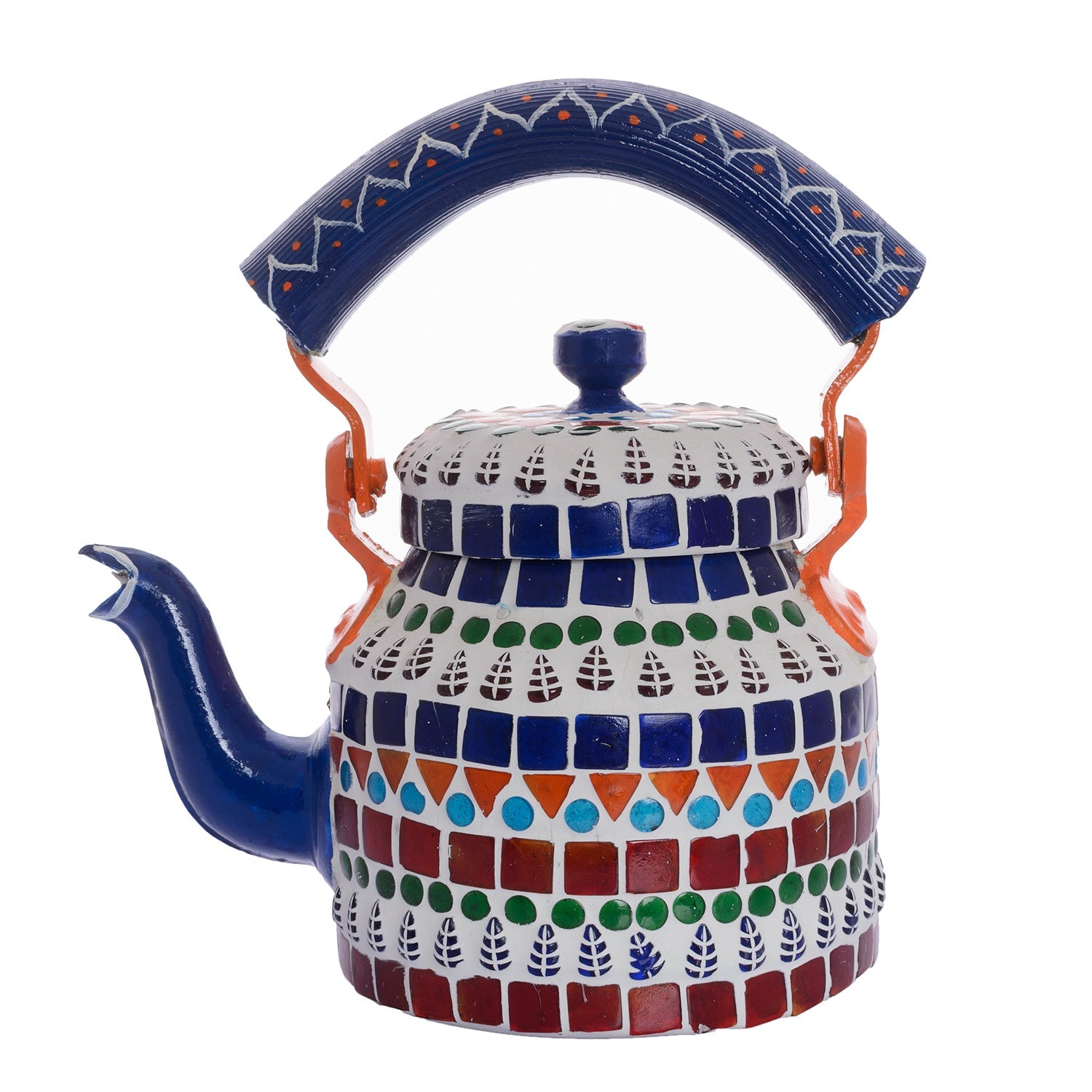 Mosaic Tea Kettle : Multi Colored