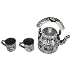 Hand Painted Tea Kettle : Tango Tea Time Tea set Black & White