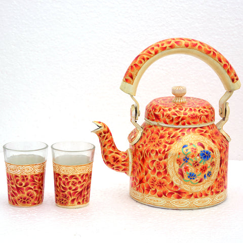 Hand Painted Tea Set