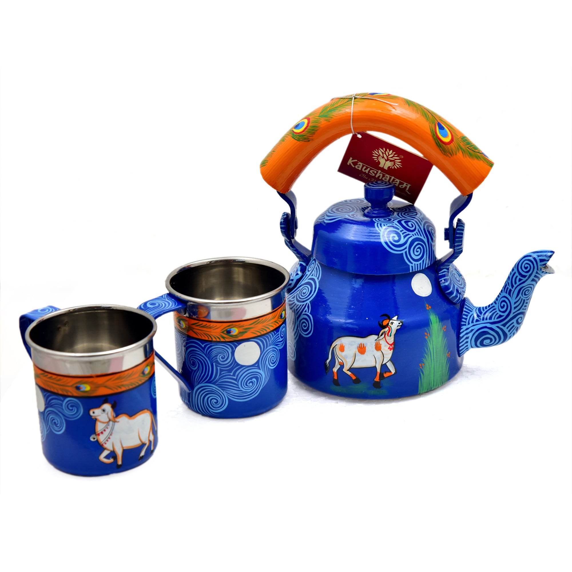 Yellow cow kettle – TEA AND INDIA