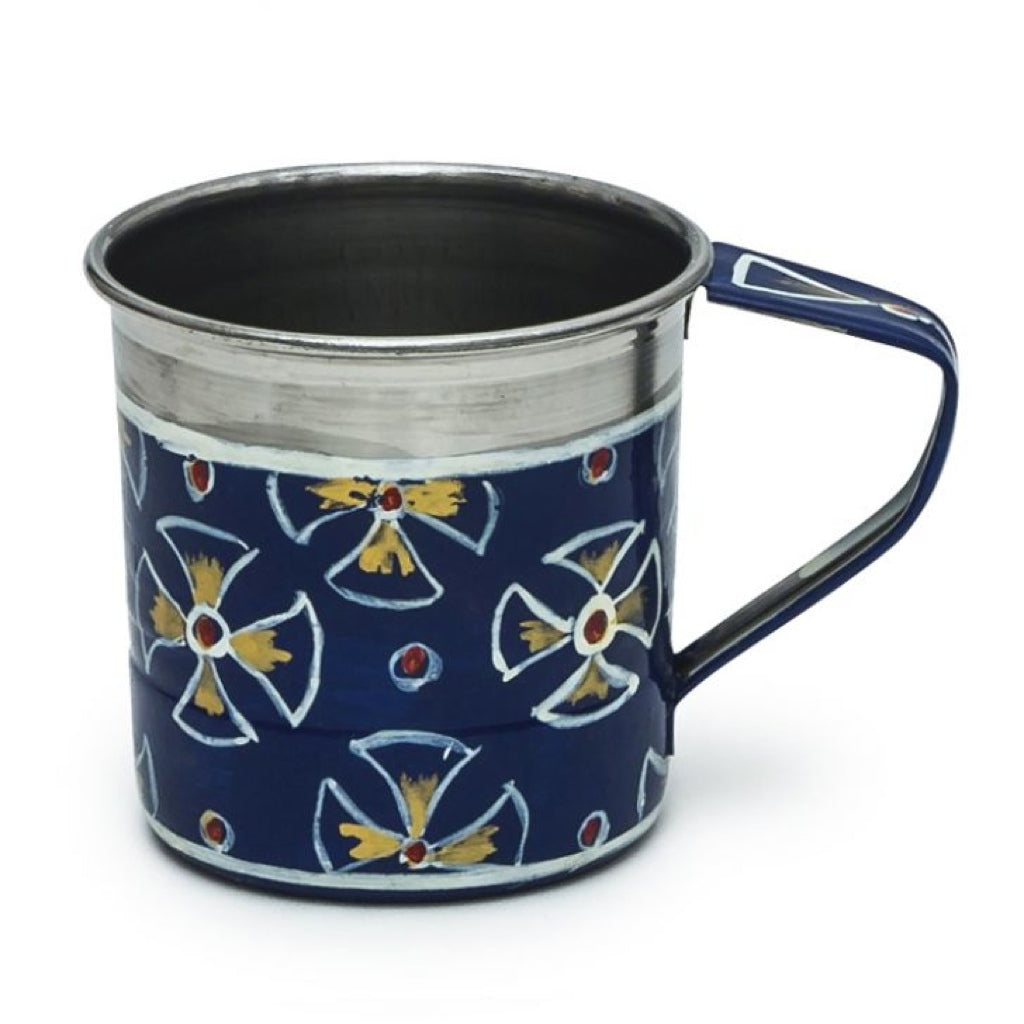 Hand Painted Tea Set: Royal Blue